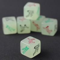 Шестигранний кубик Пози для дорослих ігор. Код: А192